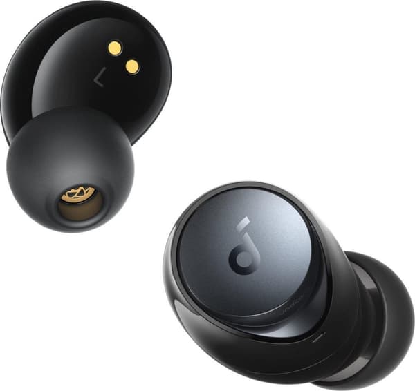 Soundcore Space A40-hovedtelefoner True Wireless Stereo (TWS) In-ear-opkald/Musik Bluetooth Sort