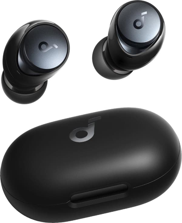 Soundcore Space A40-hovedtelefoner True Wireless Stereo (TWS) In-ear-opkald/Musik Bluetooth Sort