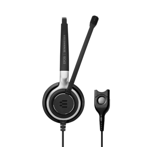 EPOS I SENNHEISER IMPACT SC 638 - Century - Headset - On-Ear - Kablet - Nem afbrydelse - Sort med sølv