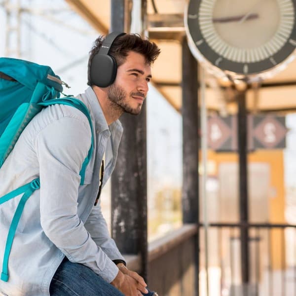 Denver Bluetooth-hovedtelefoner - Trådløst headset med opkaldsfunktion - BTH252 - Sort