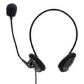 Miniatyrbillede 5 af 7: Hama "NHS-P100" - Headset - on-ear - fastgjort bag halsen - kablet - 3,5 mm stik - sort (00139920)