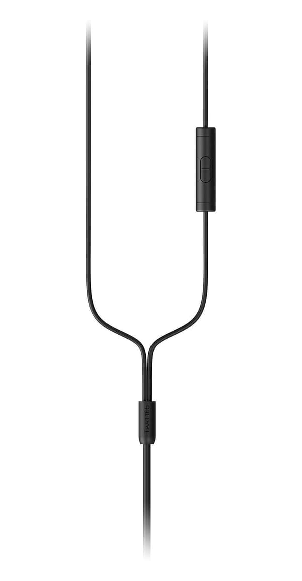 Philips TAA1105BK - Høretelefoner med mikrofon - ørepropper - over-øret - kablet - 3,5 mm stik - sort