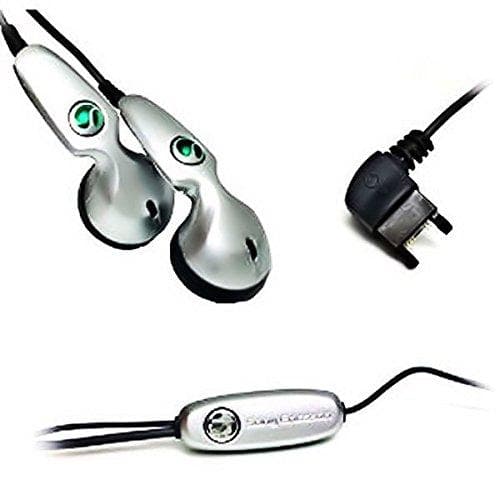 Original Sony Ericsson Stereo Headset Mobiltelefon HPM-20 i Färgen Silver Hörlurar för olika Sony Ericsson Mobiler