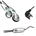 Miniatyrbild 3 av 3: Original Sony Ericsson Stereo Headset Mobiltelefon HPM-20 i Färgen Silver Hörlurar för olika Sony Ericsson Mobiler