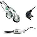 Miniatyrbild 1 av 3: Original Sony Ericsson Stereo Headset Mobiltelefon HPM-20 i Färgen Silver Hörlurar för olika Sony Ericsson Mobiler