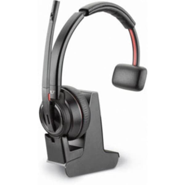 Plantronics DECT ersättningsheadset Savi W8210 - utan bastelefon - trådlöst headset Bluetooth - mono - på öra - svart