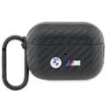 Miniatyrbild 1 av 4: BMW Airpods Pro 2 Skal Carbon Double Metal Logo - Svart
