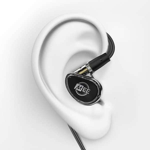 MEE audio MX1 PRO In-Ear kuulokkeiden irrotettavat kaapelit Black/Smoke