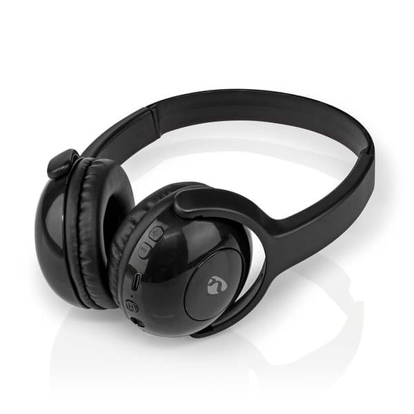 Nedis Trådlösa On-Ear hörlurar - Svart
