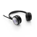 Miniatyrbillede 2 af 4: Yealink WHD622T Headset Trådløst hovedbånd Kontor/Call Center Micro-USB Sort