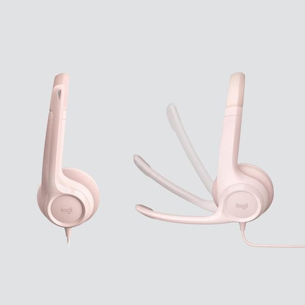 Logitech H390 Headset Kablet hovedbøjle Office/Call Center USB Type-A Pink