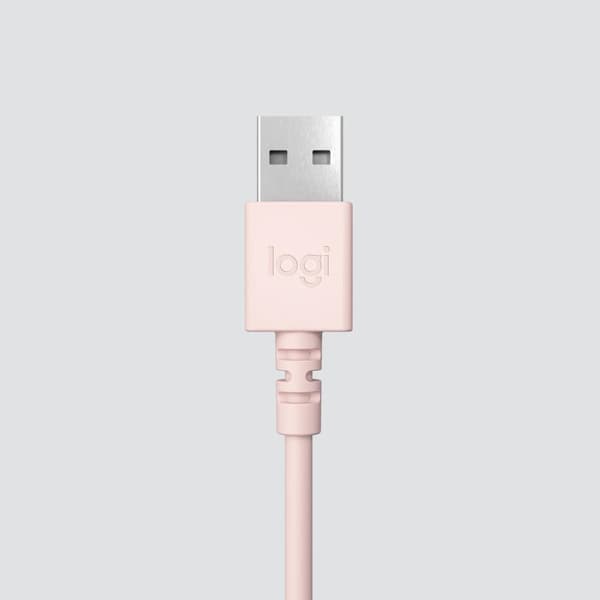 Logitech H390 Headset Kablet hovedbøjle Office/Call Center USB Type-A Pink
