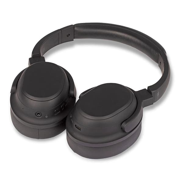 Lindy LH500XW+ Headset Trådbundet och trådlöst pannband Samtal/Musik USB Type-C Bluetooth Svart