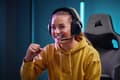 Miniatyrbild 8 av 8: Corsair HS55 TRÅDLÖSA Hörlurar Trådlöst huvudband Gaming Bluetooth Svart - Carbon (CA-9011280-EU)