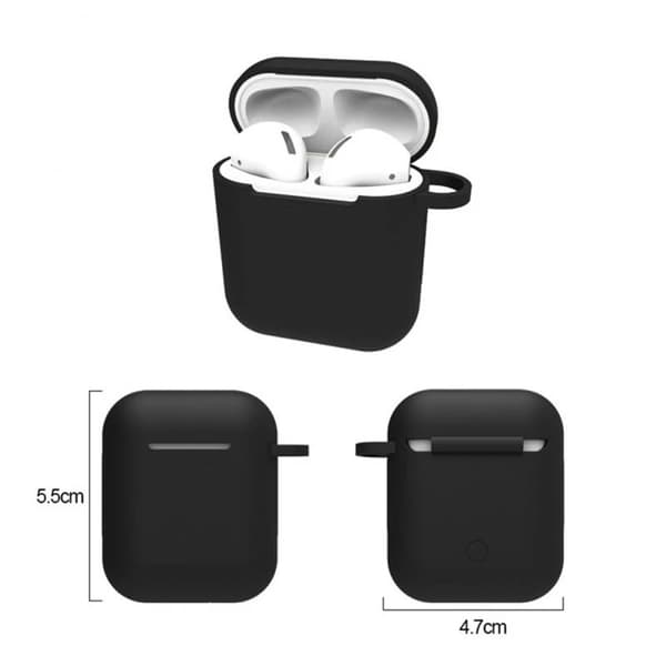 Skyddande Stilrent Silikonfodral till Airpods