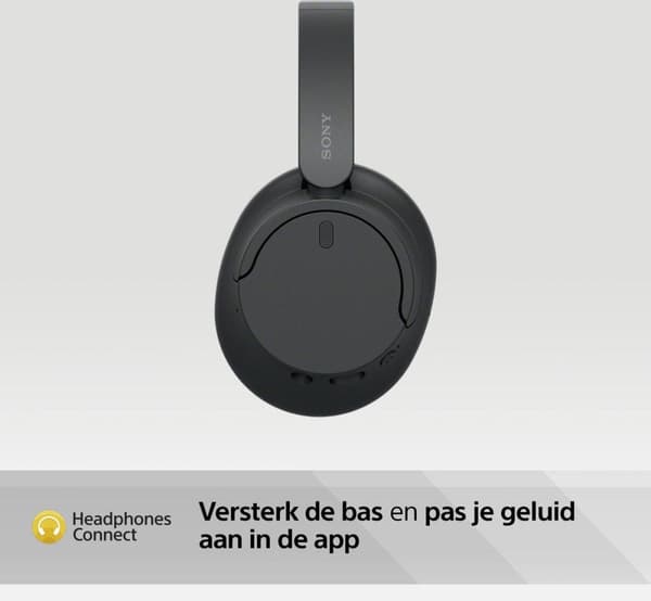 Sony WH-CH720N – Draadløst over-ear headset med støjreduktion - Sort