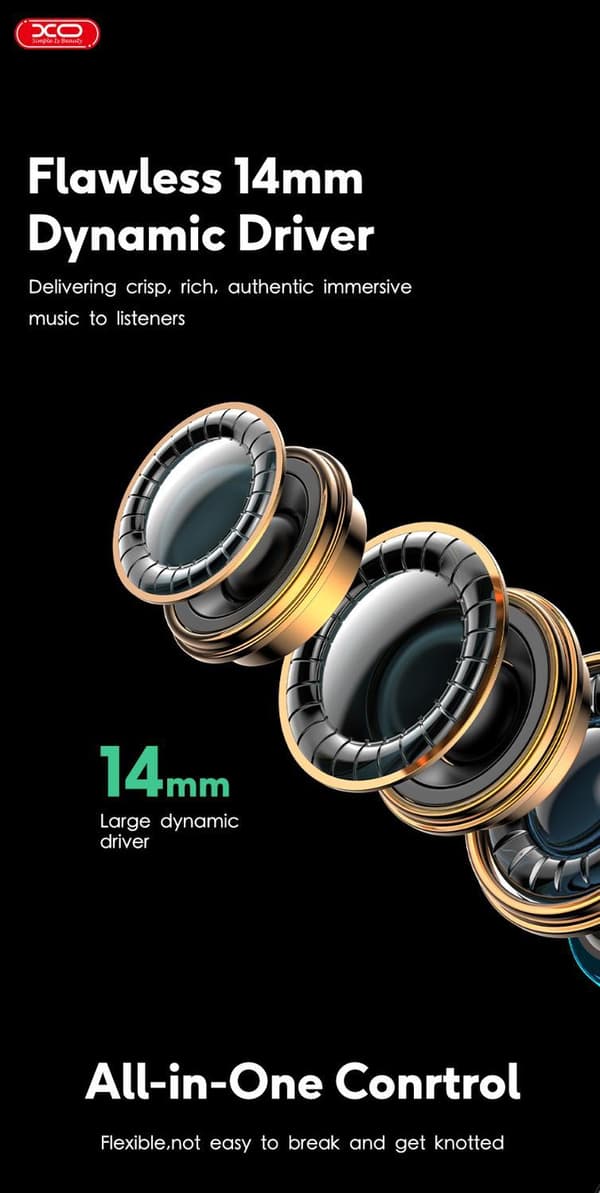 USB-C In-Ear Hörlurar med Mikrofon iPhone 15,16 /Samsung /Android