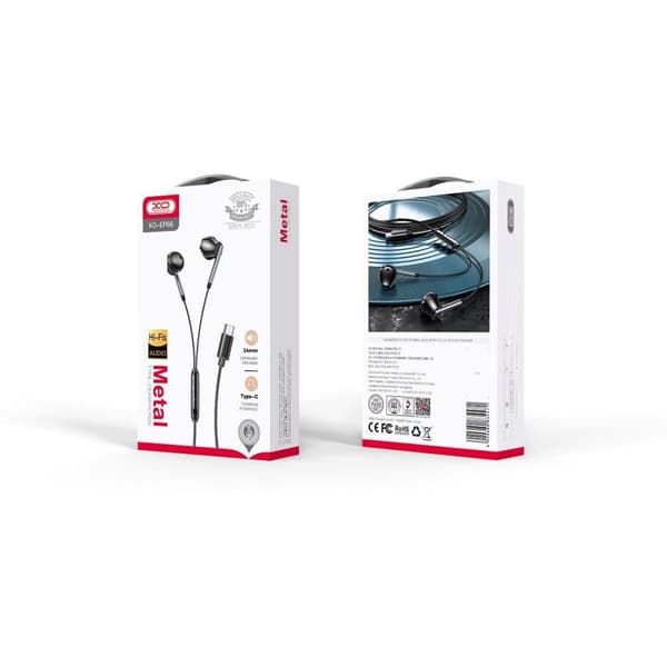 USB-C In-Ear Hörlurar med Mikrofon iPhone 15,16 /Samsung /Android