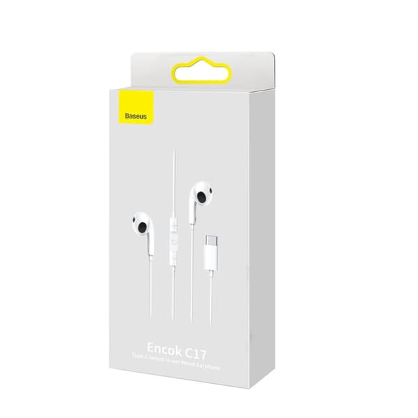 Baseus hodetelefoner/hodesett med USB-C-kontakt