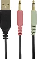 Miniatyrbillede 4 af 5: DELTACO GAMING GAM-069 Gaming-headset med justerbar hovedbøjle og mikrofon - USB LED-belysning