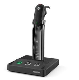 Yealink WH63 UC -kuulokkeet langattomat korvakoukku - pääpanta - niskapanta Office/Call Centerin latausasema musta (1208646)