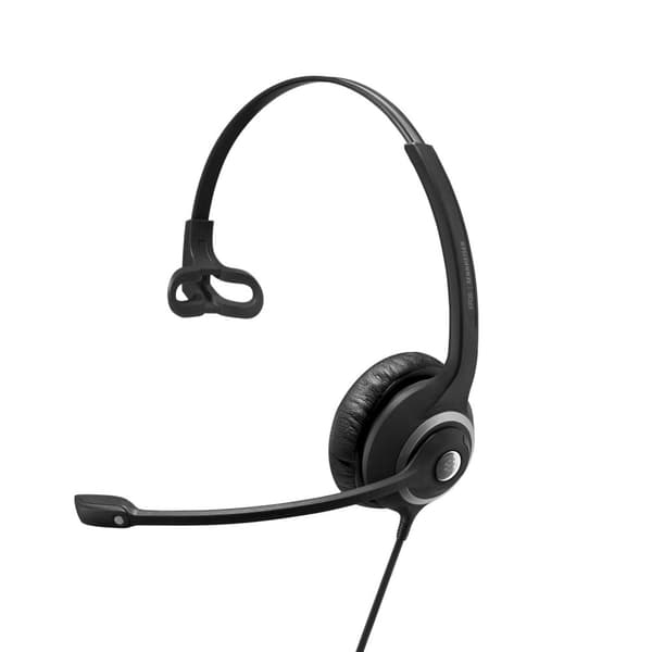 EPOS I SENNHEISER IMPACT SC 238 - 200-serien - Headset - On-Ear - Kabelansluten - Enkel frånkoppling - Svart, Silver (1000657)