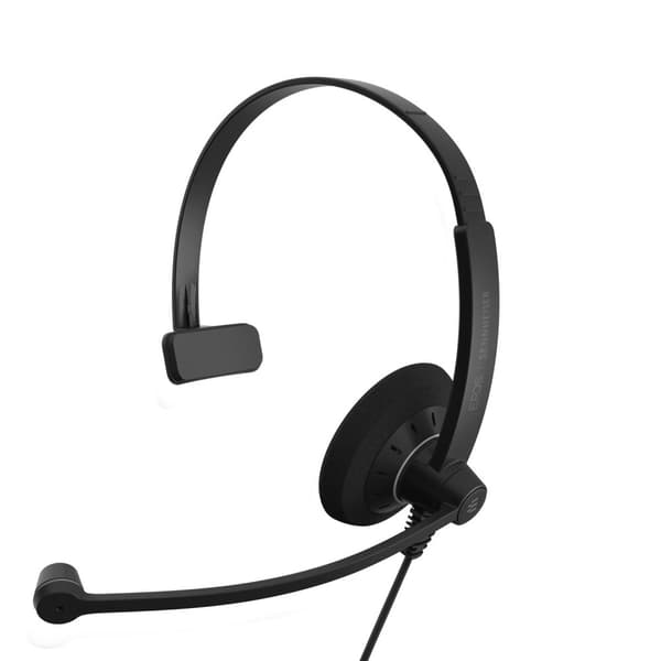 EPOS I SENNHEISER IMPACT SC 30 - 100 Series - Headset - On-Ear - Kablet - Nem frakobling - Sort med sølv