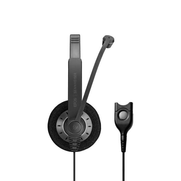 EPOS I SENNHEISER IMPACT SC 30 - 100 Series - Headset - On-Ear - Kablet - Nem frakobling - Sort med sølv