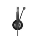 Miniatyrbillede 1 af 9: EPOS I SENNHEISER IMPACT SC 30 - 100 Series - Headset - On-Ear - Kablet - Nem frakobling - Sort med sølv