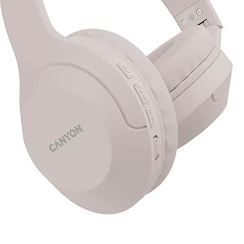 Canyon Bluetooth Headset BTHS-3 On-Ear/Stereo/BT5.1 beige vähittäismyynti (CNS-CBTHS3BE)