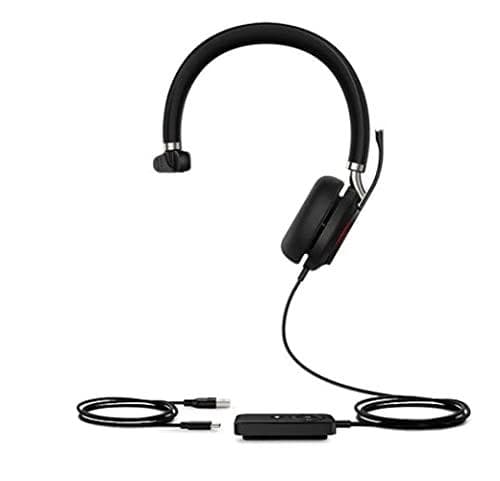 Yealink UH38 -kuulokkeet langalliset ja langattomat sankapuhelut/musiikki USB Type-C Bluetooth Black (1308084)