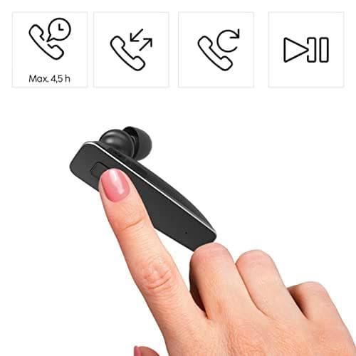 Hama MyVoice2100 -kuulokkeet langattomat korvakoukut Puhelut/musiikki Bluetooth-latausasema musta (00184110)