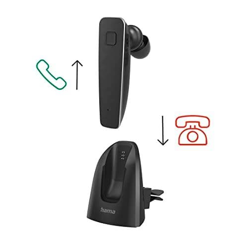 Hama MyVoice2100 -kuulokkeet langattomat korvakoukut Puhelut/musiikki Bluetooth-latausasema musta (00184110)