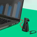 Pikkukuva 7 / 11: Hama MyVoice2100 -kuulokkeet langattomat korvakoukut Puhelut/musiikki Bluetooth-latausasema musta (00184110)