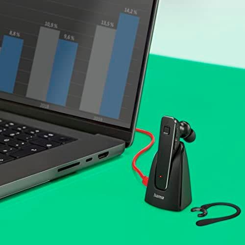 Hama MyVoice2100 -kuulokkeet langattomat korvakoukut Puhelut/musiikki Bluetooth-latausasema musta (00184110)