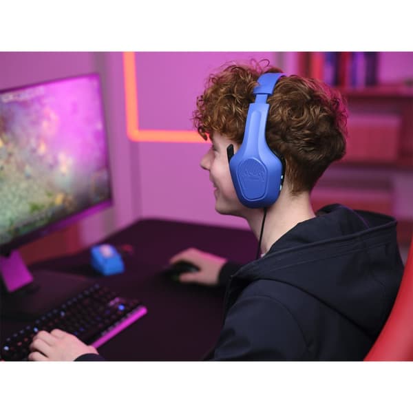 GXT 415B Zirox Gaming Headset Blå