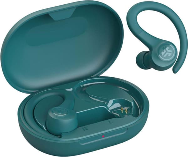 JLab Go Air Sport-hovedtelefoner True Wireless Stereo (TWS) In Ear Bluetooth Turkis (IEUEBGAIRSPRTRTEL124)