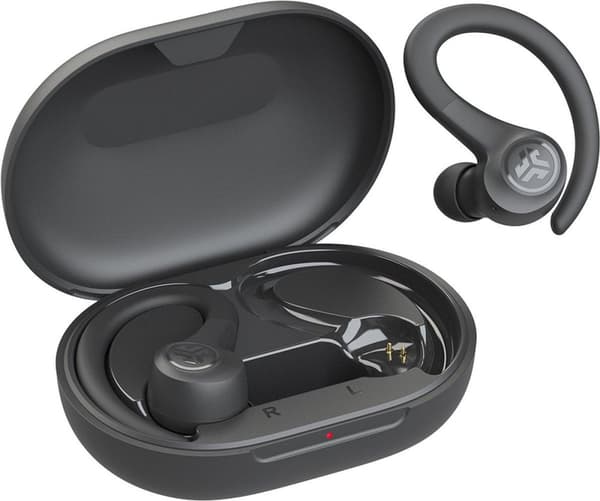 JLab Go Air Sport True trådløse hovedtelefoner True Wireless Stereo (TWS) In Ear Bluetooth Graphite (IEUEBGAIRSPRTRBLK124)