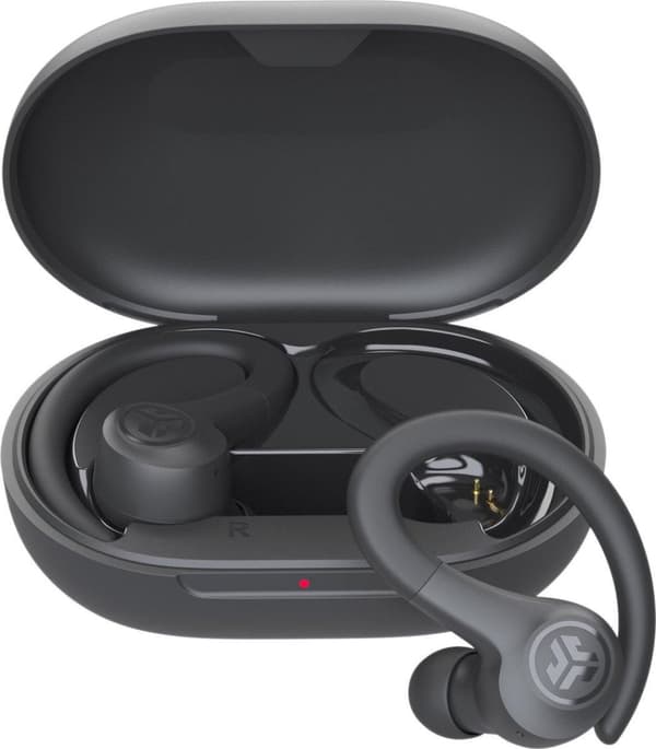 JLab Go Air Sport True trådløse hovedtelefoner True Wireless Stereo (TWS) In Ear Bluetooth Graphite (IEUEBGAIRSPRTRBLK124)