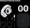 Miniatyrbild 10 av 10: Logitech PRO X - gaming - headset - circumaural - LIGHTSPEED - trådlöst - brusisolering - vit