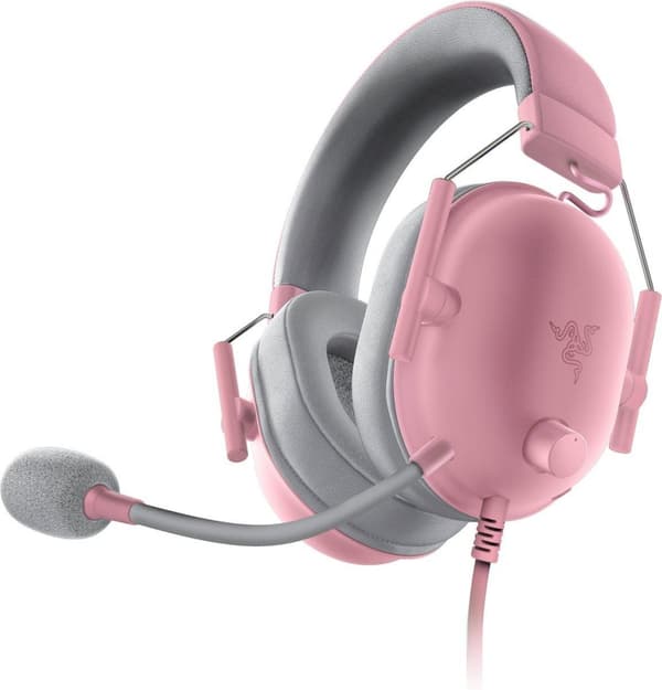 Razer BlackShark V2 X - Kuulokkeet - ympyrä - Bluetooth - langaton, langallinen - 3,5 mm:n liitin - kohinaneristys - valkoinen (RZ04-03240800-R3M1)