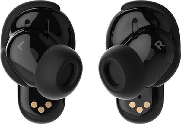 Bose QuietComfort Earbuds II - äkta trådlösa hörlurar med mikrofon - in-ear - Bluetooth - aktiv brusreducering - trippelsvart (870730-0010)