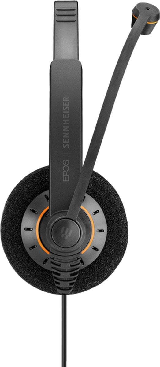 EPOS I SENNHEISER IMPACT SC 60 - 100 Series - Headset - On-Ear - Kablet - Nem frakobling - Sort med sølv