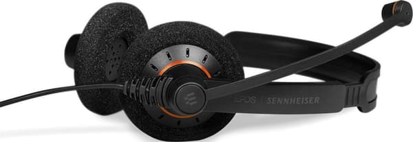 EPOS I SENNHEISER IMPACT SC 60 - 100 Series - Headset - On-Ear - Kablet - Nem frakobling - Sort med sølv