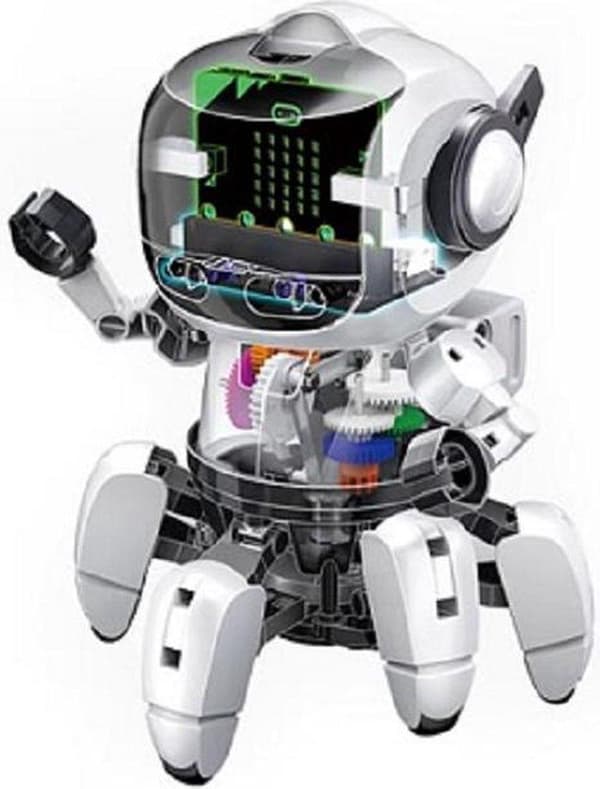 Velleman KSR20. Produkttyp: Robot, Rekommenderad ålder (min): 14 år. batterier krävs. Höjd: 176 mm (KSR20)