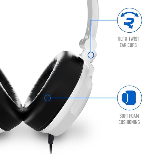 Stealth C6-50 Gaming Headset for PS4/PS5, XBOX, Switch, PC - Blue/White
