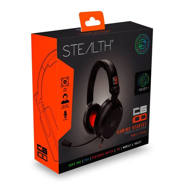 Stealth C6-100 Gaming Headset for PC,  XBOX, PS4/PS5 - Orange