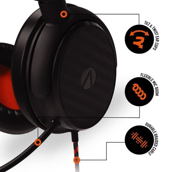 Stealth C6-100 Gaming Headset for PC,  XBOX, PS4/PS5 - Orange