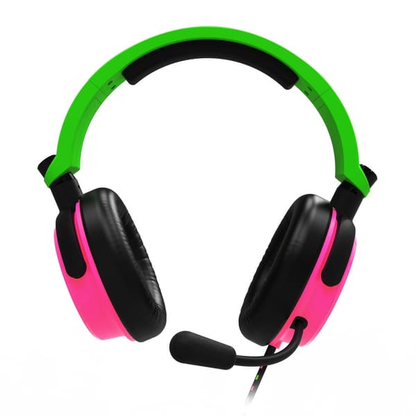 Stealth C6-100 Gaming Headset for Switch, XBOX, PS4/PS5, PC - Neon Green/Pink