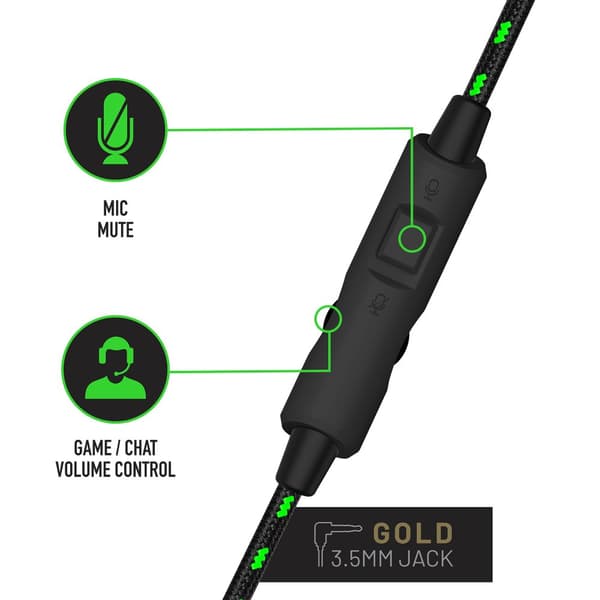 Stealth C6-100 Gaming Headset for  XBOX, PS4/PS5, Switch, PC - Digital Green